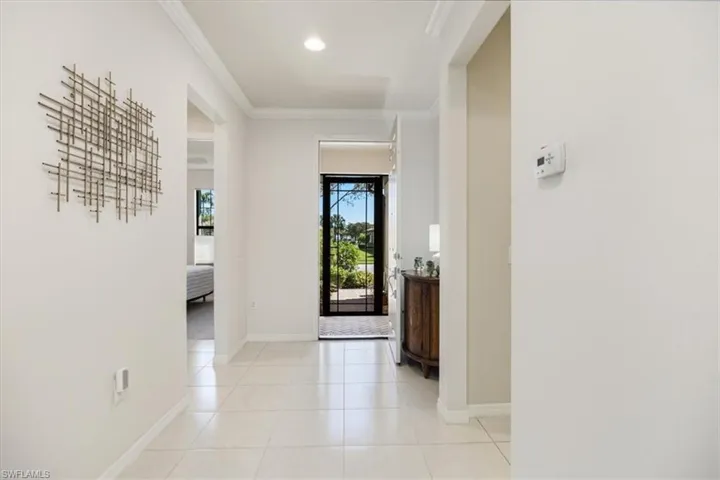 Foyer w/Custom Door