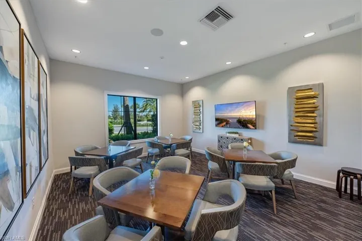 Card Room at the Clubhouse