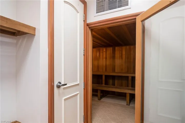 View of relaxing sauna / steam room