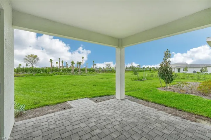 View of patio