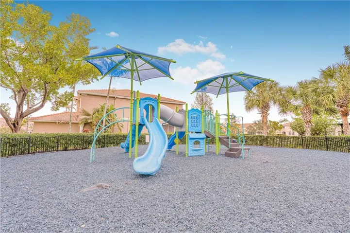View of jungle gym