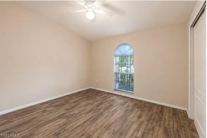 Guest Bedroom 1 with new flooring