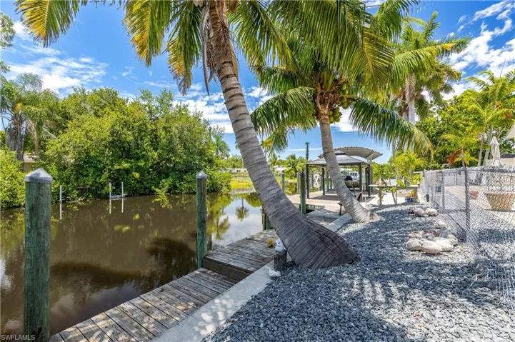 View of dock area