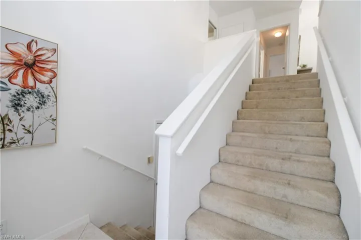View of stairs