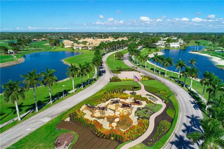 ENTRANCE into Lely Resort