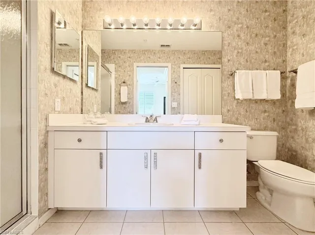 Primary Bath with Walk In Shower