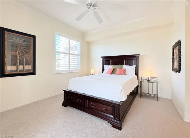 Spacious Primary Bedroom with Newer Textured Carpet