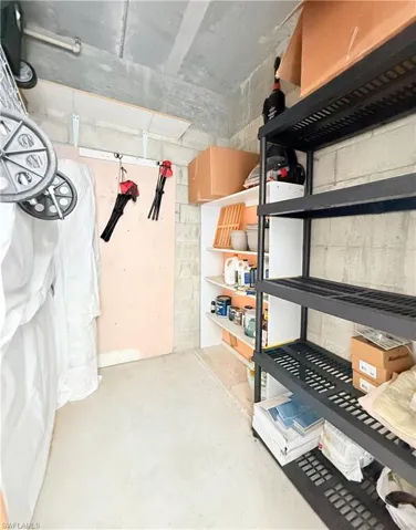 Outside Storage Room Just Across From Front Screened Entry