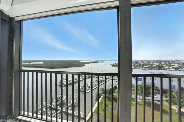 Balcony with a water view - Virtually Edited Image