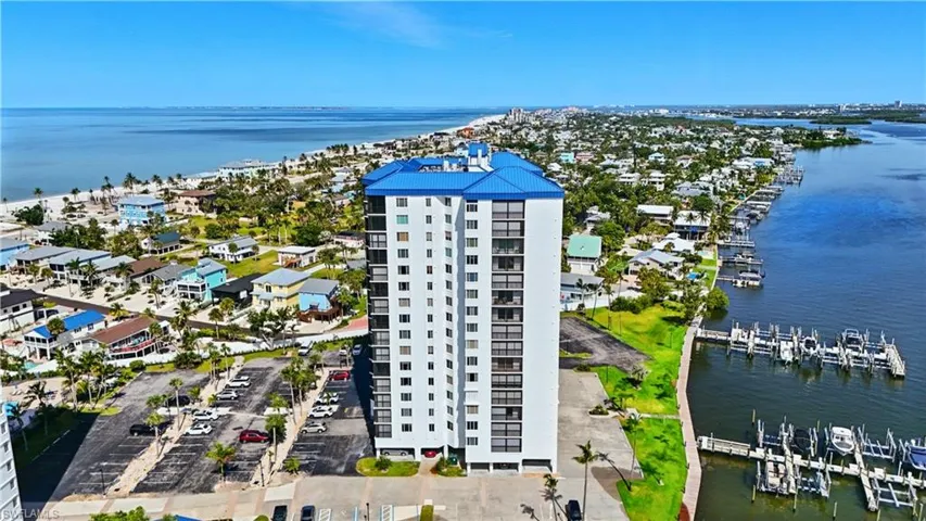 Drone / aerial view with a water view. - Virtually Edited Image