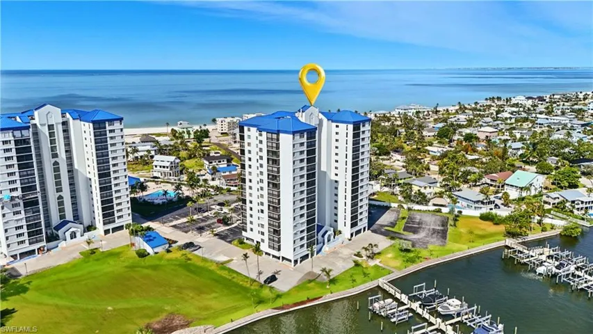 Aerial view of a nearby body of water - Virtually Edited Image