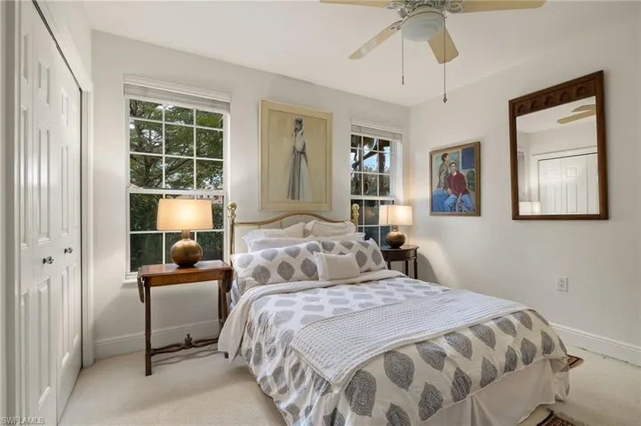 Quiet and private 3rd bedroom in guest wing