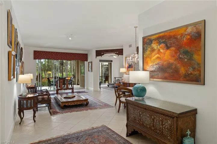 Inside is 3 bed + den + broad lanai - lives like a single family