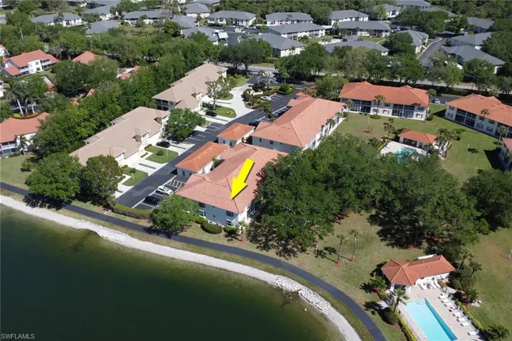 Rarely available end unit with spectacular water views!