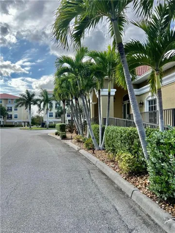 View of building exterior featuring a residential view
