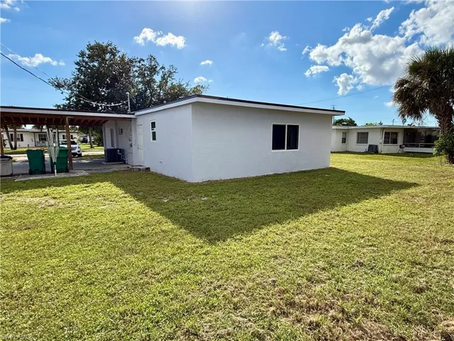 View of back of home