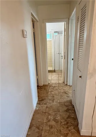 Hallway to guest bedrooms
