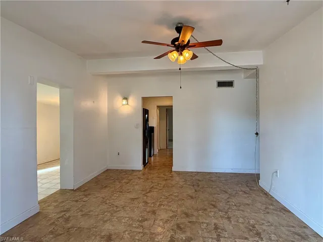 Living room from main entrance