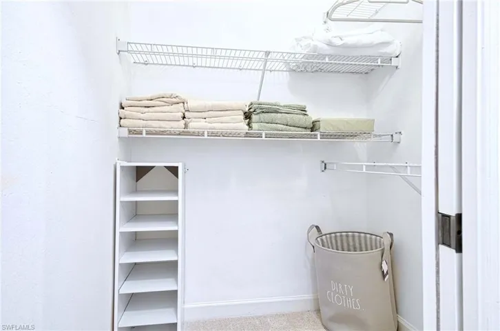 View of closet