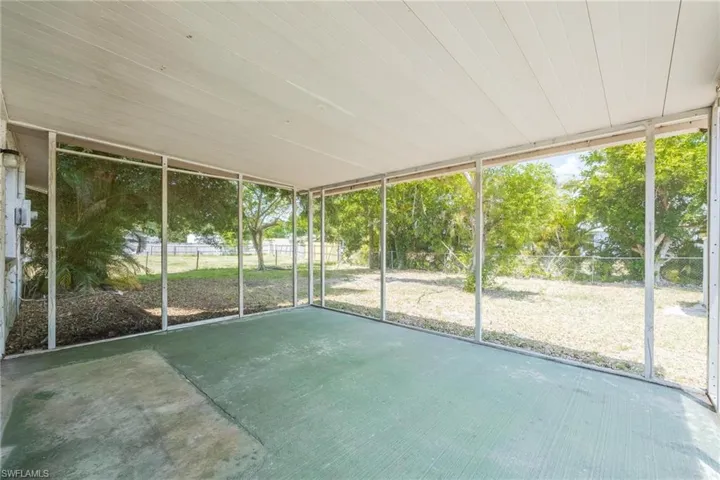 Lanai floor painted grey since photo