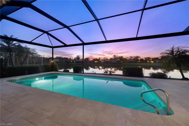 Sunset views, lake, golf course