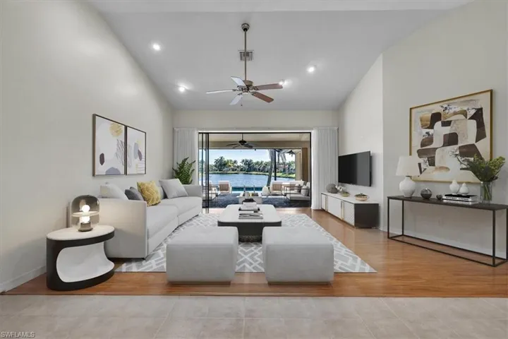 Staged Living Room