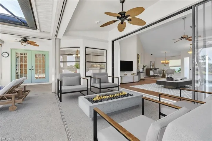 Staged Lania for outdoor living at its finest!