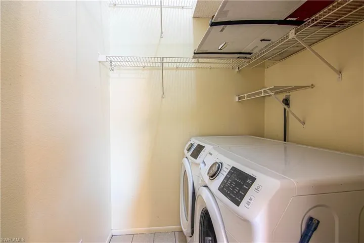 Newer washer and dryer on second floor convey with property.