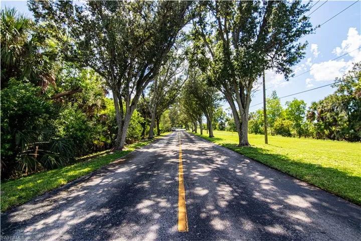 Enjoy the picturesque entry into Cypress Lake Estates as you drive through a tunnel of mature tropical trees!