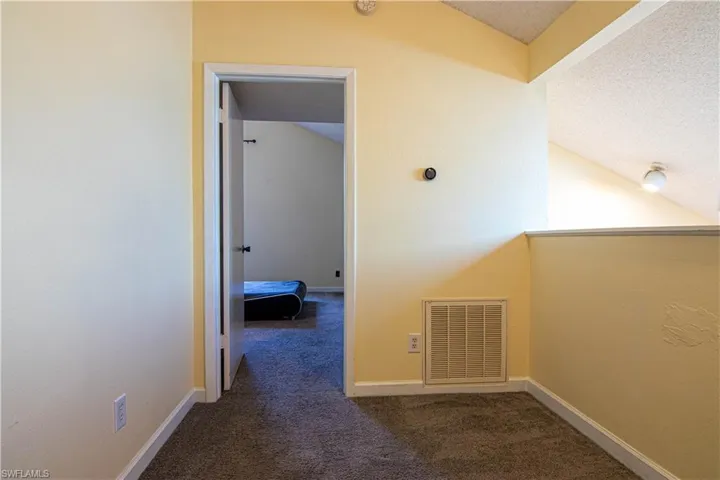 Loft is perfect for a home office or study area.