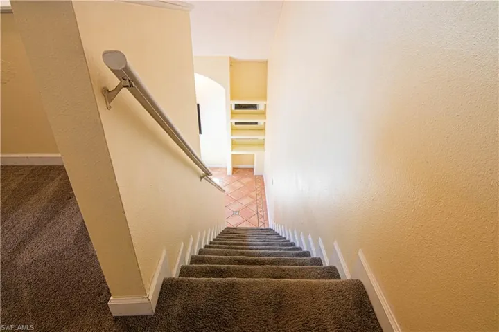 Stairway to the Loft bonus area and Master Suite!
