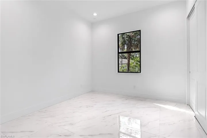 View of tiled empty room