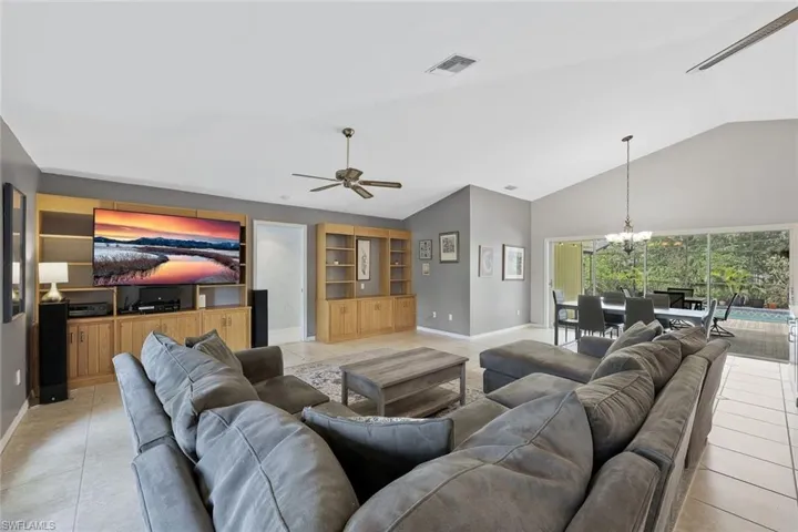 So many fabulous spaces for entertaining.