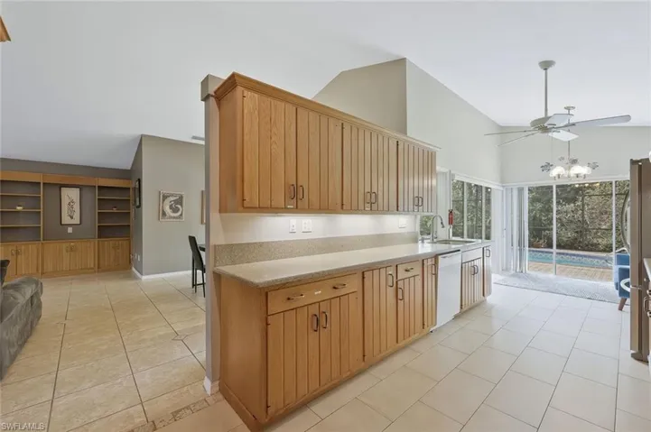 SO much cabinet space in this home!