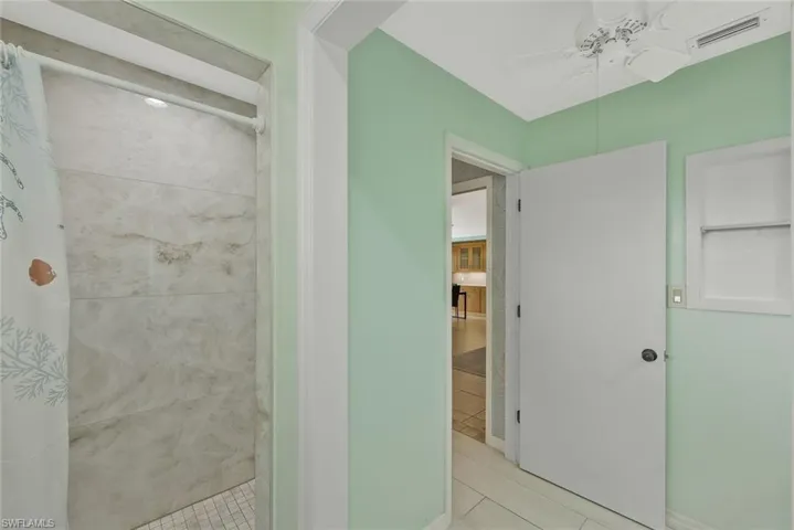 En suite primary bathrooms been tastefully updated.
