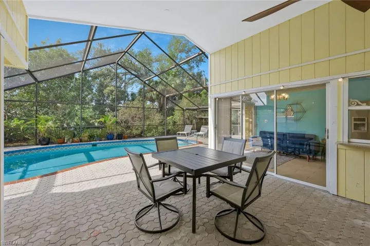The PERFECT spot to enjoy your morning coffee or evening cocktail.