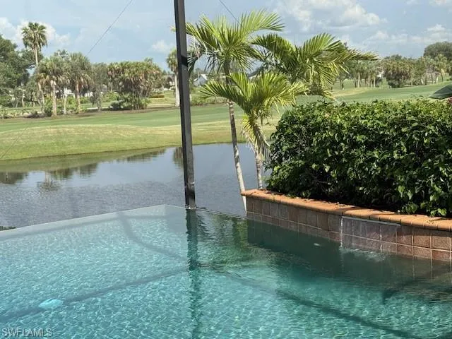 View II of Vanishing Edge Pool, with Water Features, and Total Panoramic Picture Cage and View
