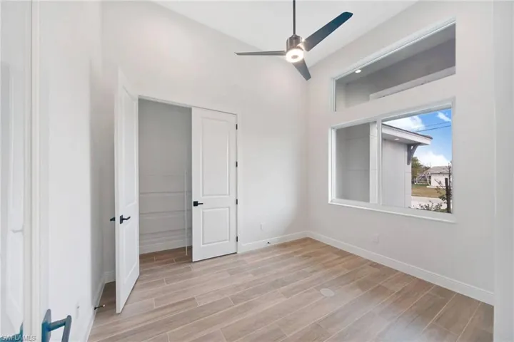 Den with closet