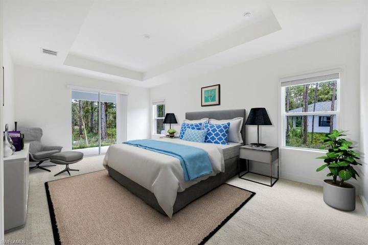 Virtual Staged, Master Bedroom,