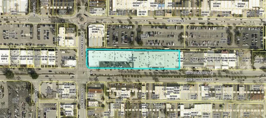 Aerial overview of property's location