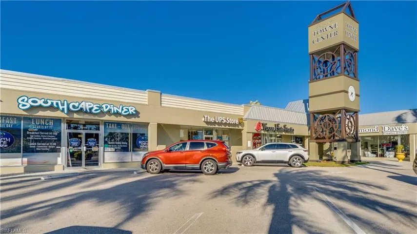 View of commercial location featuring uncovered parking