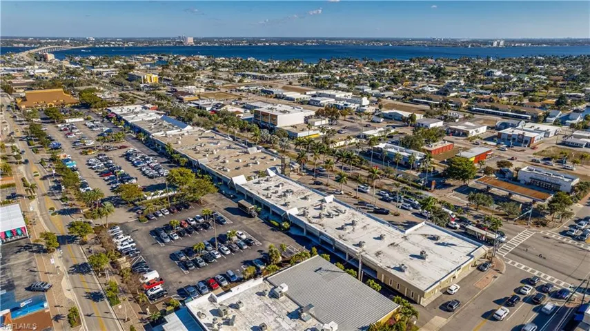Aerial view of property and surrounding area