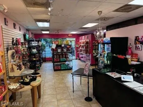 Typical Retail Interior.