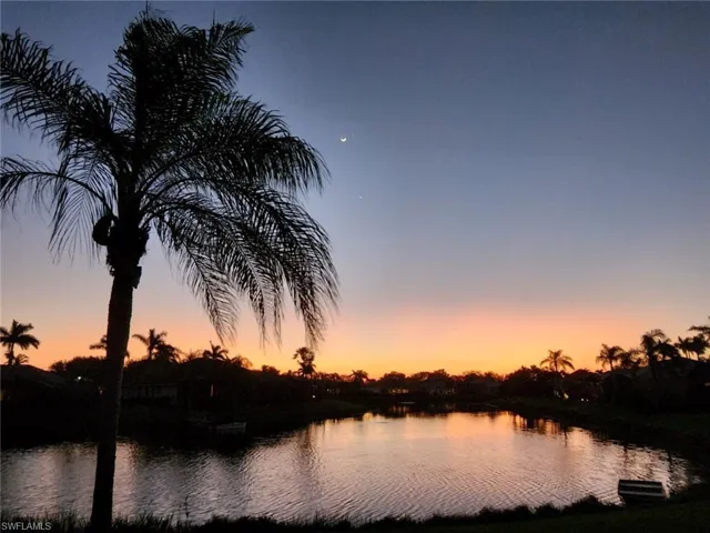Sunset from back of house