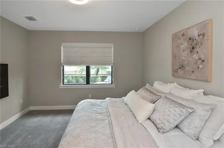 Bedroom featuring carpet floors