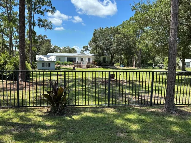 Wrought Iron Fence in front of property