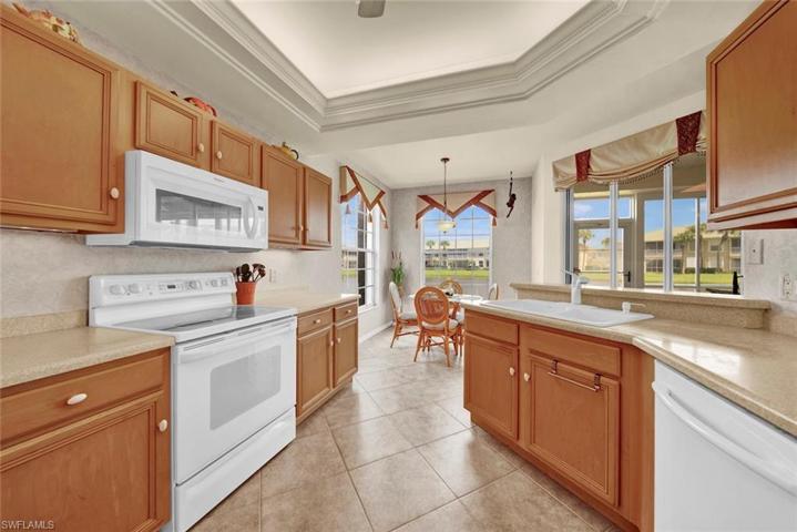 Beautiful recessed lighting as well as under cabinet lights over countertops
