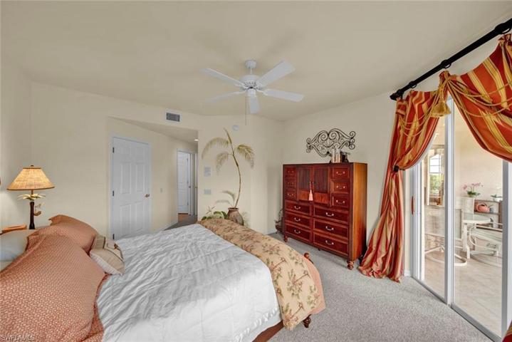 Primary bedroom nicely furnished