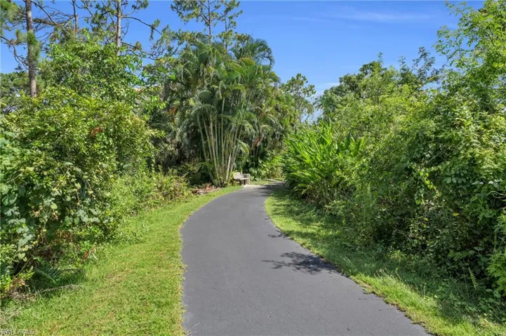 Beautiful walking paths