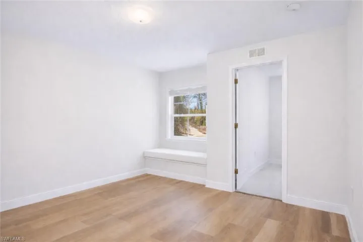 Loft with built in window seat